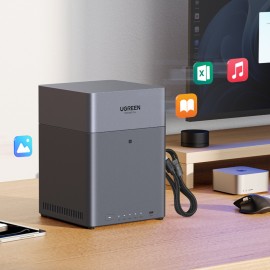 UGREEN DH4300 PLUS 4-Bay NAS Storage UGREEN DH4300 PLUS 4-Bay NAS Storage
