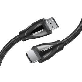 UGREEN HDMI 2.1 Male to Male Cable 1M (8K@60Hz | 4K@120Hz) - Black UGREEN HDMI 2.1 Male to Male Cable 1M (8K@60Hz | 4K@120Hz) - Black