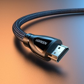 UGREEN HDMI 2.1 Male to Male Cable 1M (8K@60Hz | 4K@120Hz) - Black UGREEN HDMI 2.1 Male to Male Cable 1M (8K@60Hz | 4K@120Hz) - Black