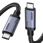 UGREEN USB4 Gen4 240W USB-C to USB-C Cable (Black) UGREEN USB4 Gen4 240W USB-C to USB-C Cable (Black)