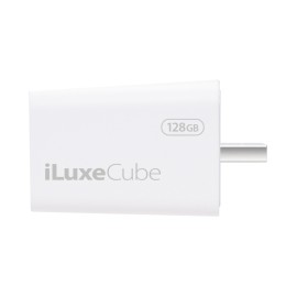 Patriot iLuxe Cube 128GB Type-C Smart Backup Solution - White Patriot iLuxe Cube 128GB Type-C Smart Backup Solution - White
