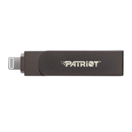 Patriot iLuxe Stick C 256GB USB 3.2 GEN 1 Type C + Lightning Flash Drive - Black Patriot iLuxe Stick C 256GB USB 3.2 GEN 1 Type C + Lightning Flash Drive - Black