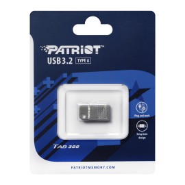 Patriot TAB300 Dark Shadow 64GB USB 3.2 Gen1 Flash Drive Patriot TAB300 Dark Shadow 64GB USB 3.2 Gen1 Flash Drive