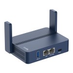 Cudy AX3000 2.5G Wi-Fi 6 Mini VPN Travel Router - Navy Blue Cudy AX3000 2.5G Wi-Fi 6 Mini VPN Travel Router - Navy Blue