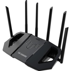 ASUS TUF Gaming BE6500 Wi-Fi 7 Dual-Band Gaming Router – Extendable with Quad 2.5Gb Ports