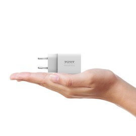 Port Connect 20W USB Type-C Pocket Wall Charger Port Connect 20W USB Type-C Pocket Wall Charger