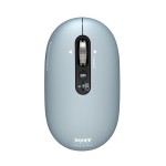 Port Connect PURE MAC Rechargeable Wireless and Bluetooth Mouse - Storm