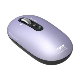 Port Connect PURE MAC Rechargeable Wireless and Bluetooth Mouse - Iris