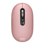 Port Connect PURE MAC Rechargeable Wireless and Bluetooth Mouse - Copper Rose