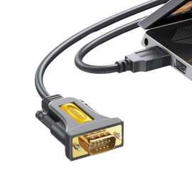 UGREEN USB 2.0 to RS-232 Serial Adapter Cable (USB-A Male to DB9 Male)-Black UGREEN USB 2.0 to RS-232 Serial Adapter Cable (USB-A Male to DB9 Male)-Black