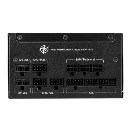 MSI MPG A1000GS PCIe 5 80 PLUS Gold Modular Power Supply MSI MPG A1000GS PCIe 5 80 PLUS Gold Modular Power Supply