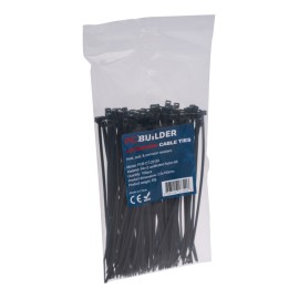 PCBuilder LOCKDOWN 150mm Cable Ties (100 pcs) - Black PCBuilder LOCKDOWN 150mm Cable Ties (100 pcs) - Black