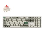Keychron Q6 Max QMK/VIA Wireless Custom Mechanical Keyboard KSA Gateron Red Jupiter Switches - Shell White Keychron Q6 Max QMK/VIA Wireless Custom Mechanical Keyboard KSA Gateron Red Jupiter Switches - Shell White