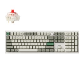 Keychron Q6 Max QMK/VIA Wireless Custom Mechanical Keyboard KSA Gateron Red Jupiter Switches - Shell White Keychron Q6 Max QMK/VIA Wireless Custom Mechanical Keyboard KSA Gateron Red Jupiter Switches - Shell White