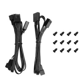 DeepCool FL12 SE 3-in-1 ARGB 120mm Fan Pack - Black DeepCool FL12 SE 3-in-1 ARGB 120mm Fan Pack - Black