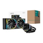 DeepCool LM240 ARGB 240mm AiO CPU Liquid Cooler - Black DeepCool LM240 ARGB 240mm AiO CPU Liquid Cooler - Black