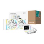 DeepCool LM240 ARGB 240mm AiO CPU Liquid Cooler - White DeepCool LM240 ARGB 240mm AiO CPU Liquid Cooler - White