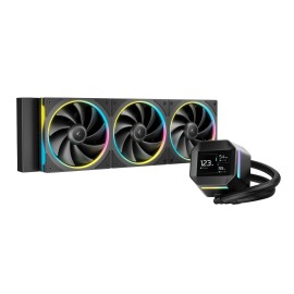 DeepCool LM360 ARGB 360mm AIO CPU Liquid Cooler - Black DeepCool LM360 ARGB 360mm AIO CPU Liquid Cooler - Black