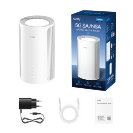 Cudy AX3000 Dual Band 5G Wi-Fi 6 LTE Router -White Cudy AX3000 Dual Band 5G Wi-Fi 6 LTE Router -White
