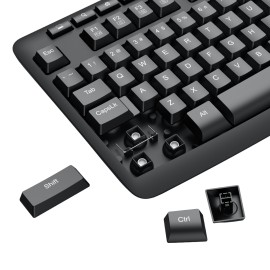 Redragon BS-7367-B Wireless Office Keyboard and Mouse Combo - Black Redragon BS-7367-B Wireless Office Keyboard and Mouse Combo - Black