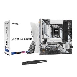 ASRock B760M Pro RS WiFi Intel LGA 1700 MATX Gaming Motherboard ASRock B760M Pro RS WiFi Intel LGA 1700 MATX Gaming Motherboard