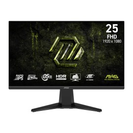 MSI MAG 255F X24 25″ FHD 240Hz IPS Gaming Monitor MSI MAG 255F X24 25″ FHD 240Hz IPS Gaming Monitor