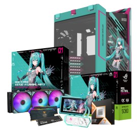 PCBuilder Ryzen 7 9800X3D ASUS X MIKU Windows 11 Gaming PC PCBuilder Ryzen 7 9800X3D ASUS X MIKU Windows 11 Gaming PC