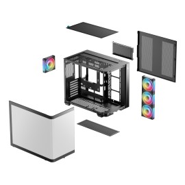 DeepCool CG530U 4F ATX Gaming Chassis - Black DeepCool CG530U 4F ATX Gaming Chassis - Black