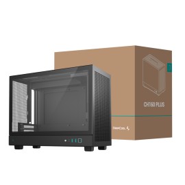 DeepCool CH160 PLUS Micro-ATX Chassis - Black DeepCool CH160 PLUS Micro-ATX Chassis - Black