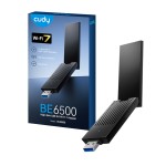 Cudy BE6500 Tir-Band Wi-Fi7 USB 3.0 Adapter Cudy BE6500 Tir-Band Wi-Fi7 USB 3.0 Adapter