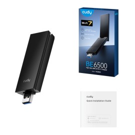 Cudy BE6500 Tir-Band Wi-Fi7 USB 3.0 Adapter Cudy BE6500 Tir-Band Wi-Fi7 USB 3.0 Adapter