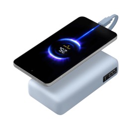 Xiaomi 67W Power Bank 20000 (Integrated Cable) - Ice Blue Xiaomi 67W Power Bank 20000 (Integrated Cable) - Ice Blue