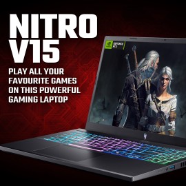 Acer NITRO V 15 Gaming Laptop 15.6" | AMD Ryzen 7 | 16GB | 512GB | RTX 5050 8GB | Windows 11 Home Acer NITRO V 15 Gaming Laptop 15.6" | AMD Ryzen 7 | 16GB | 512GB | RTX 5050 8GB | Windows 11 Home