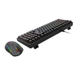 Redragon S162 RGB 3-Mode Wireless Mechanical Gaming Keyboard and Mouse Combo - Black Redragon S162 RGB 3-Mode Wireless Mechanical Gaming Keyboard and Mouse Combo - Black