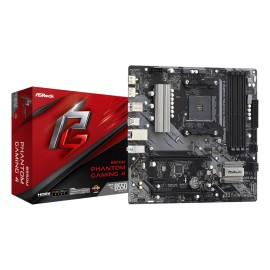 ASRock B550 Phantom Gaming 4 AM4 M-ATX Motherboard ASRock B550 Phantom Gaming 4 AM4 M-ATX Motherboard