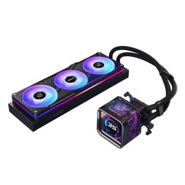 ASRock Phantom Gaming 360 LCD All-in-one Liquid CPU Cooler - Black