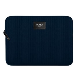 Port Designs Milano II Eco 13/14" Universal Laptop Sleeve - Navy Blue Port Designs Milano II Eco 13/14" Universal Laptop Sleeve - Navy Blue