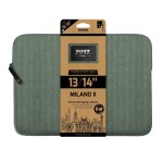 Port Designs Milano II Eco 13/14" Universal Laptop Sleeve - Sage Green Port Designs Milano II Eco 13/14" Universal Laptop Sleeve - Sage Green