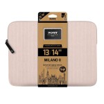 Port Designs Milano II Eco 13/14" Universal Laptop Sleeve - Plush Pink Port Designs Milano II Eco 13/14" Universal Laptop Sleeve - Plush Pink