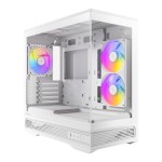 Antec C2M ARGB Compact Micro-ATX Gaming Chassis - White Antec C2M ARGB Compact Micro-ATX Gaming Chassis - White