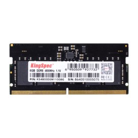 Kingspec 8GB 4800MHz DDR5 SODIMM Notebook Memory Kingspec 8GB 4800MHz DDR5 SODIMM Notebook Memory