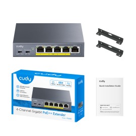 Cudy 4 Port Gigabit PoE 1x PoE Input 60W Switch Cudy 4 Port Gigabit PoE 1x PoE Input 60W Switch