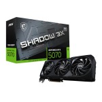 MSI NVIDIA GeForce RTX 5070 Shadow 3X OC 12GB GDDR7 Graphics Card MSI NVIDIA GeForce RTX 5070 Shadow 3X OC 12GB GDDR7 Graphics Card