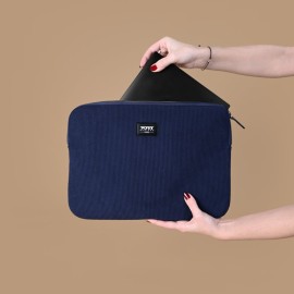 PORT MILANO II ECO laptop sleeve 16" Navy Blue PORT MILANO II ECO laptop sleeve 16" Navy Blue
