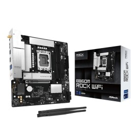 ASRock B860M Rock WiFi Intel LGA1851 MATX Gaming Motherboard ASRock B860M Rock WiFi Intel LGA1851 MATX Gaming Motherboard