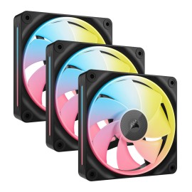 Corsair iCUE LINK LX120-R RGB 120mm PWM Reverse Fans Starter Kit 3-Pack Corsair iCUE LINK LX120-R RGB 120mm PWM Reverse Fans Starter Kit 3-Pack