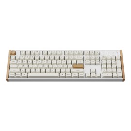Keychron K10 HE Special Edition Full-size Hot-Swap Gateron Dbl-Rail Nebula Switch RGB Wireless Keyboard - White (Wood + Al) Keychron K10 HE Special Edition Full-size Hot-Swap Gateron Dbl-Rail Nebula Switch RGB Wireless Keyboard - White (Wood + Al)