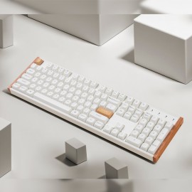 Keychron K10 HE Special Edition Full-size Hot-Swap Gateron Dbl-Rail Nebula Switch RGB Wireless Keyboard - White (Wood + Al) Keychron K10 HE Special Edition Full-size Hot-Swap Gateron Dbl-Rail Nebula Switch RGB Wireless Keyboard - White (Wood + Al)