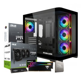 PCBuilder Ryzen 5 7600 MAVERICK Windows 11 Gaming PC PCBuilder Ryzen 5 7600 MAVERICK Windows 11 Gaming PC