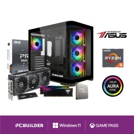 PCBuilder Ryzen 5 7600 SEEKER Windows 11 Gaming PC PCBuilder Ryzen 5 7600 SEEKER Windows 11 Gaming PC